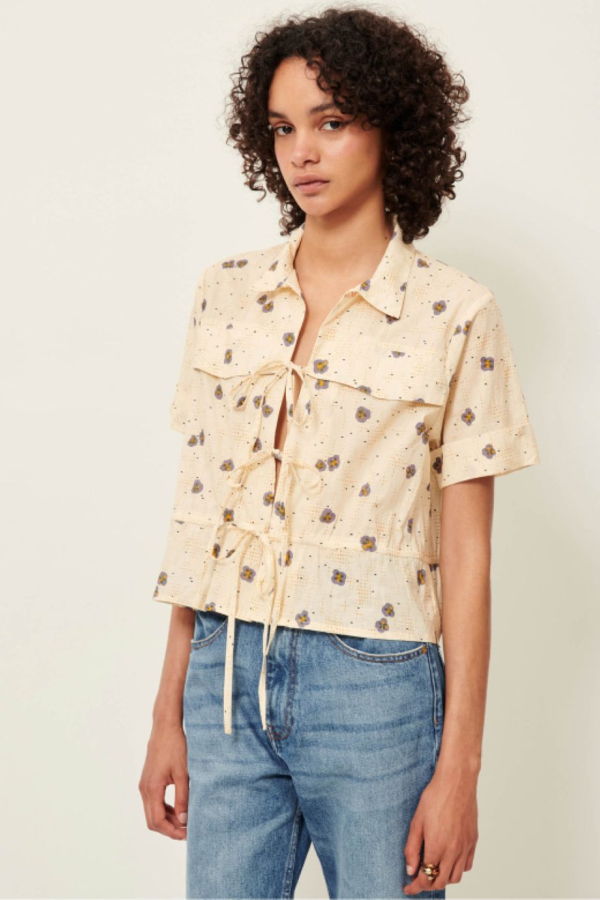 Sessun Chiavari Short Sleeve Blouse