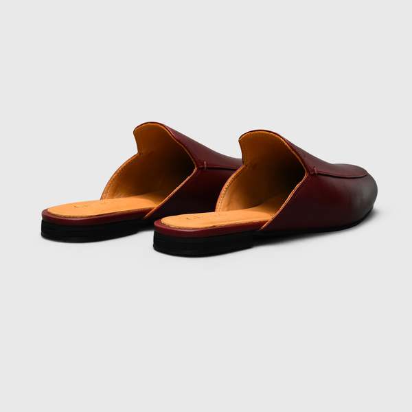 Chappal in Burgundy