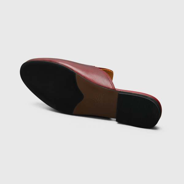 Chappal in Burgundy