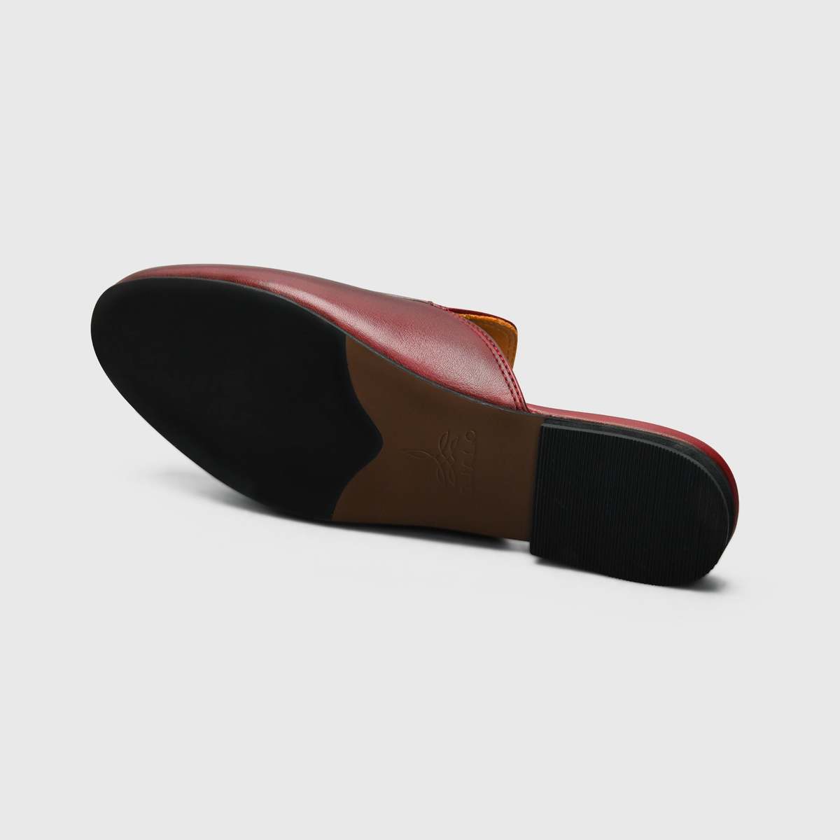 Chappal in Burgundy - Image 6 of 8