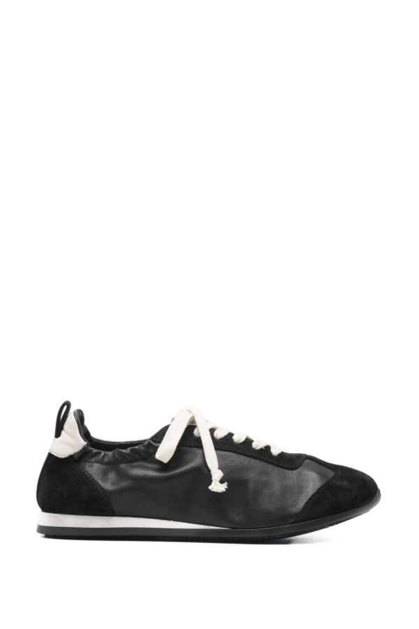 Uma Wang Lace-Up Sneakers - Black