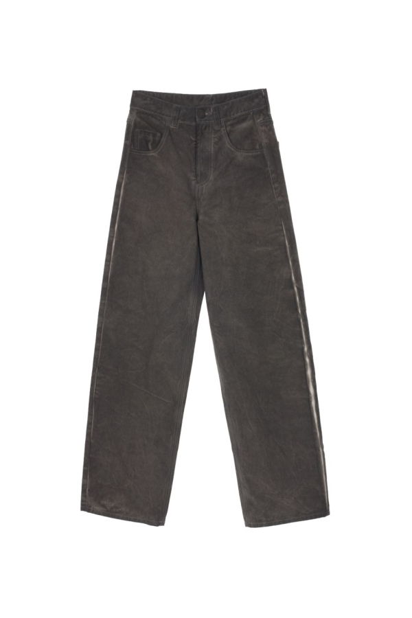 Uma Wang Phyllis Palazzo Pants - Grey Brown