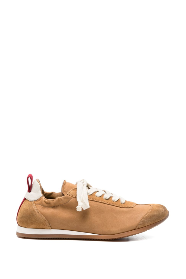 Uma Wang Lace-Up Sneakers - Mustard