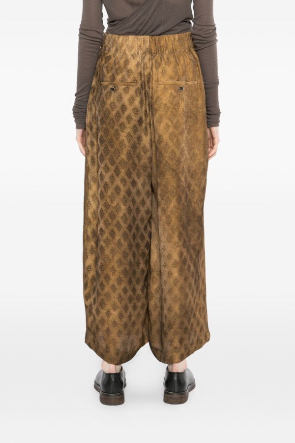 Uma Wang Poetic Trousers - Mustard