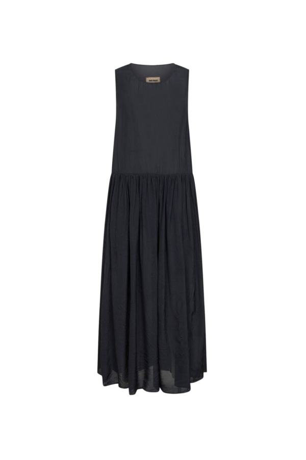 Uma Wang Sleeveless Stitching Dress - Navy