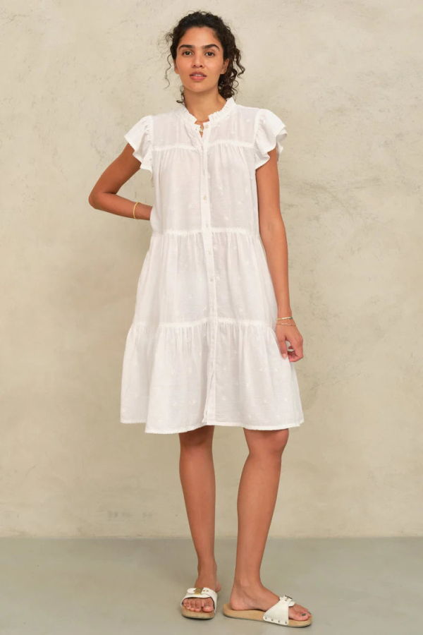 M.A.B.E Navi Frill Dress
