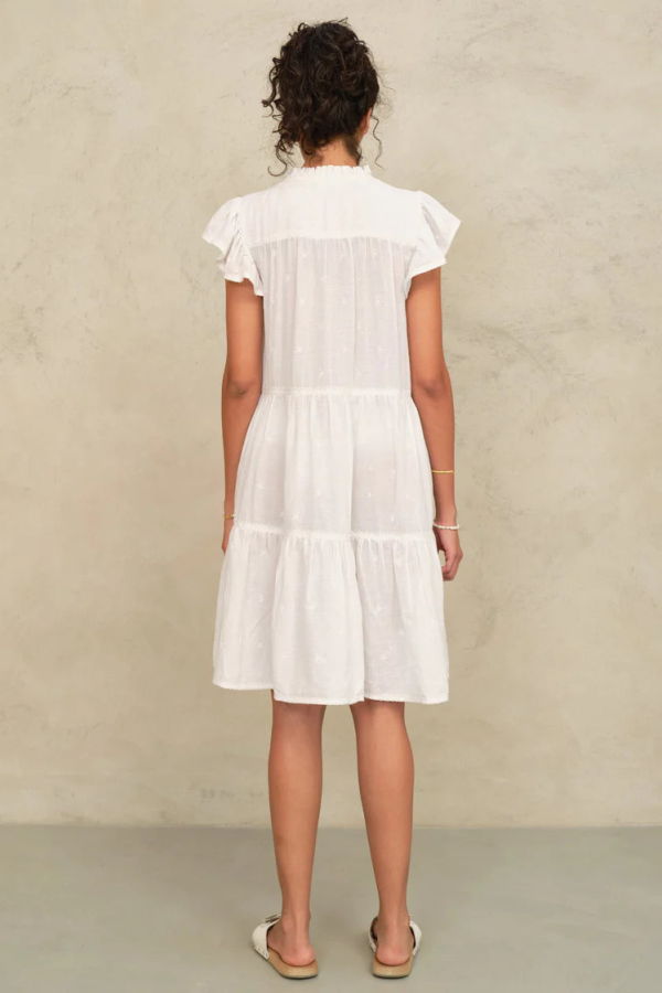 M.A.B.E Navi Frill Dress