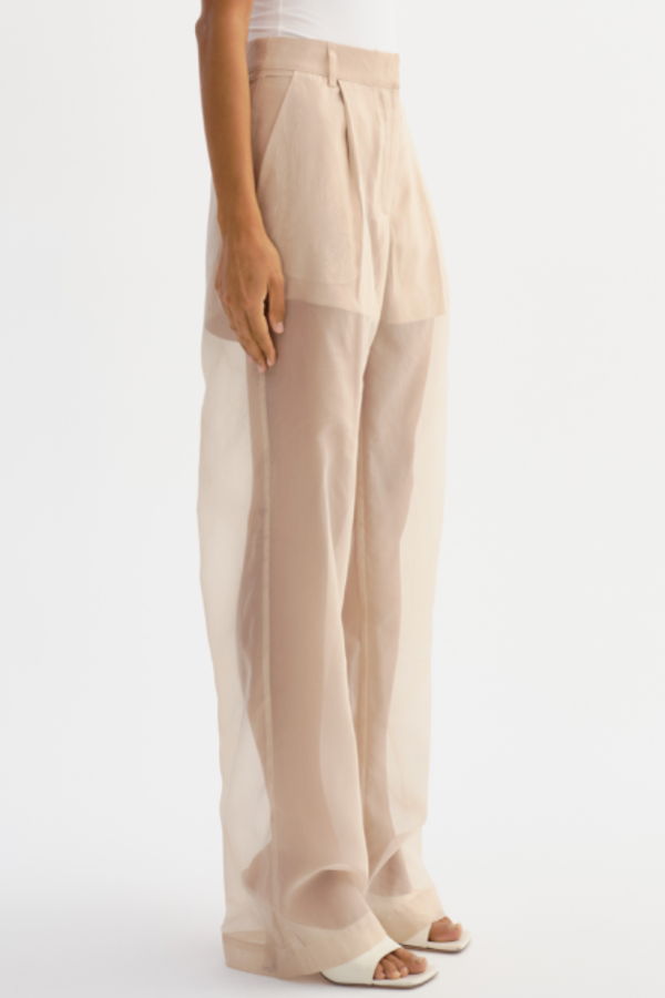LAMARQUE Aloma Organza Pant - Beige