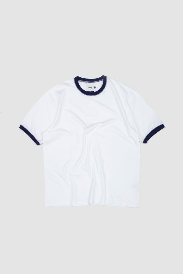 DRAKE'S Accent Ringer Tee