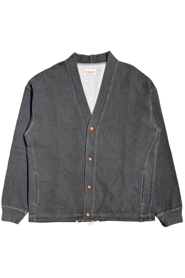 Fresh Tré Plated Cotton Cardigan