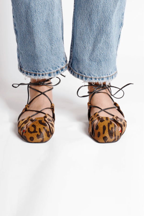 Either/OR Ghilles Flat - Leopard