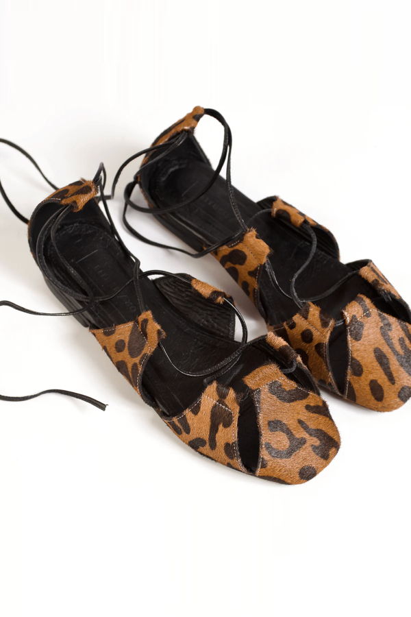 Either/OR Ghilles Flat - Leopard