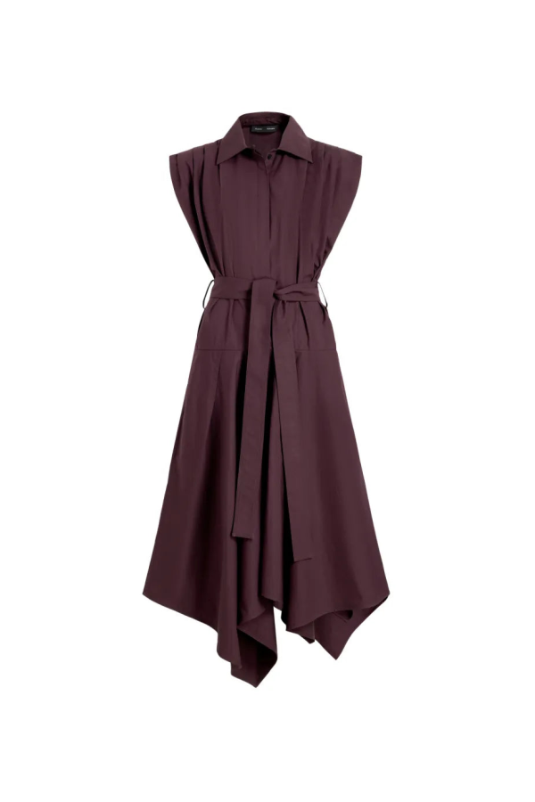 Proenza Schouler Adinna Dress - Aubergine