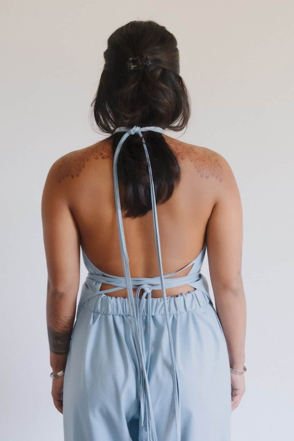 Baserange Silk Mar Top