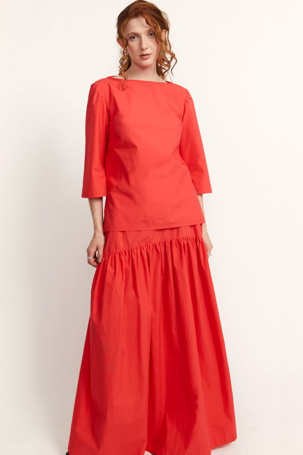 LWN Talis Skirt - Candy Red