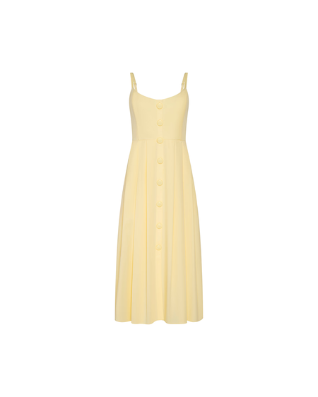chinese dress ladies Reanne Midi Dress in Lemon Sorbet