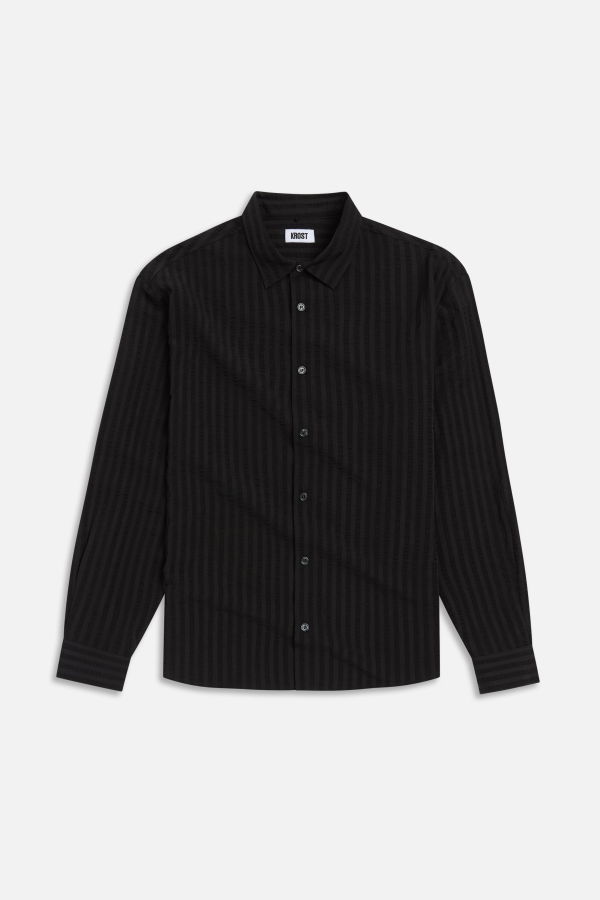 KROST Jordan Striped Wrinkle Shirt