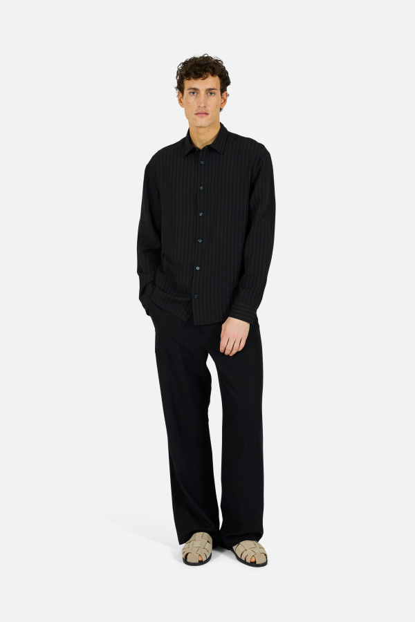 KROST Jordan Striped Wrinkle Shirt