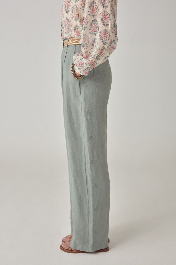 Maison Hotel Otto Linen Twist Pants