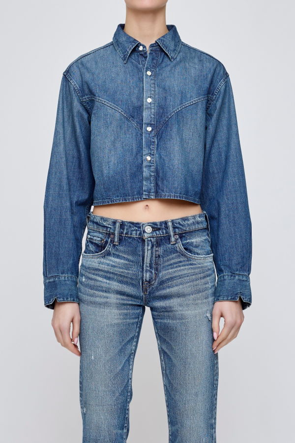 MOUSSY Foley Denim Shirt