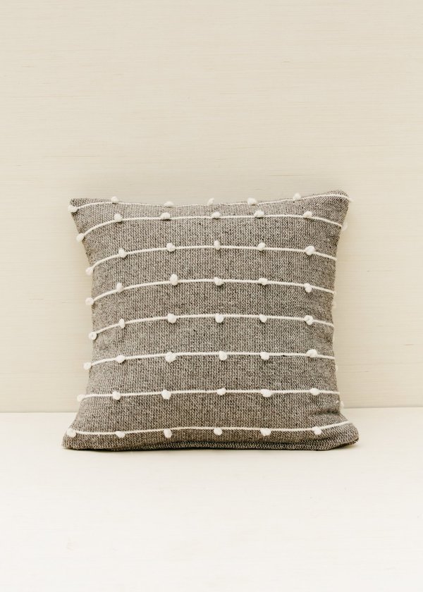 Territory Loops Pillow - Grey Territory Loops Pillow - Grey