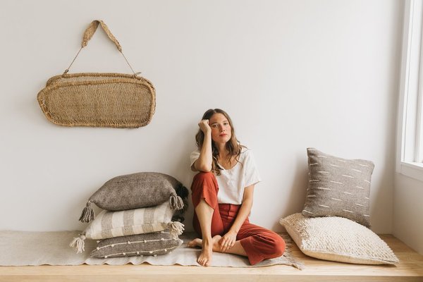 Territory Loops Pillow - Grey Territory Loops Pillow - Grey