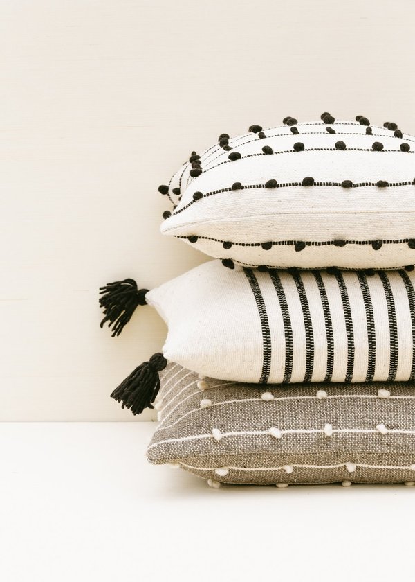 Territory Loops Pillow - Grey Territory Loops Pillow - Grey