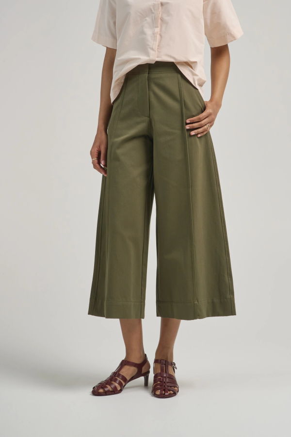 Ulla Johnson Sascha Cropped Trouser