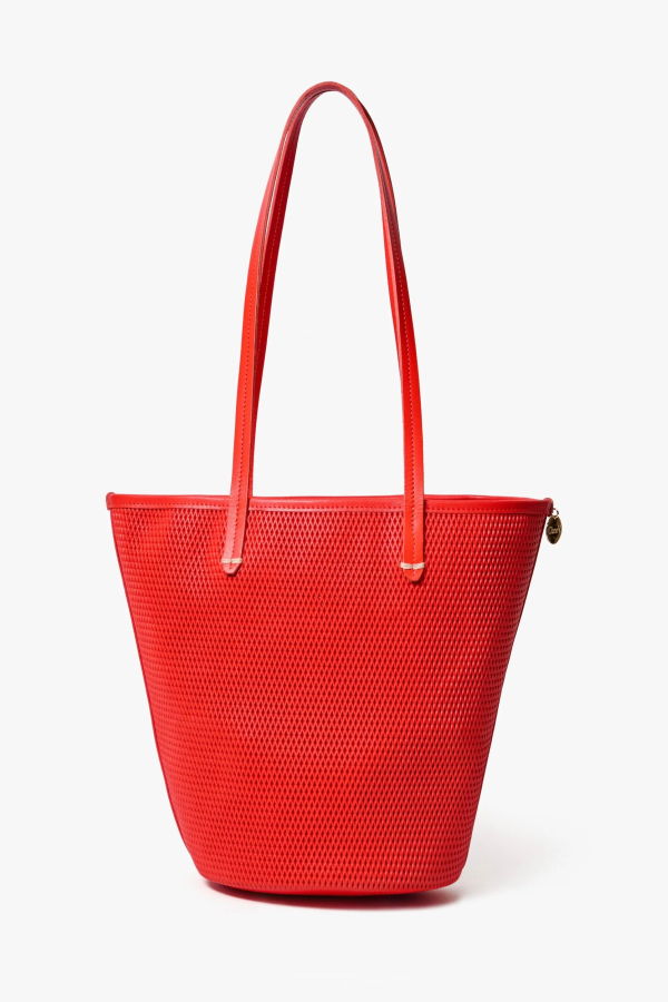 Clare V. Choupette Diamond Perf Bucket Bag