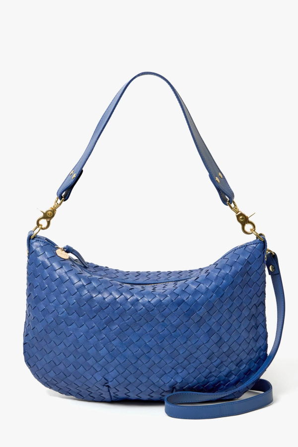 Clare V. Moyen Messenger Diagonal Woven Bag