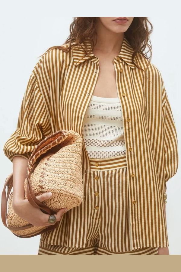 Suncoo Lynsha Striped Shirt