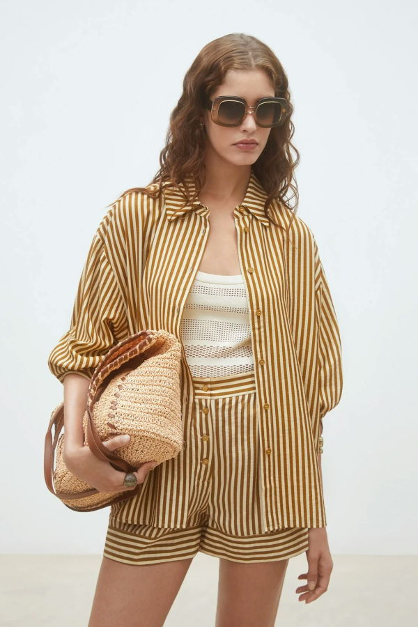 Suncoo Lynsha Striped Shirt
