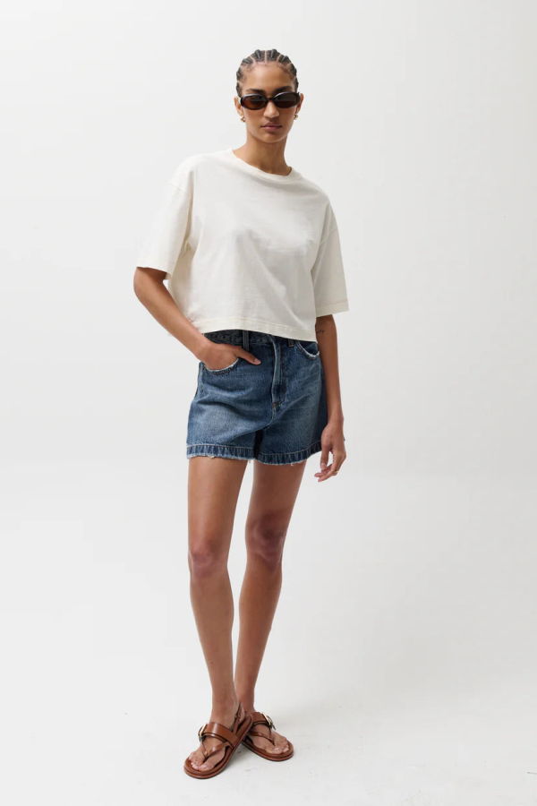 Pistola Saige High Rise A-Line Short - Wishbone