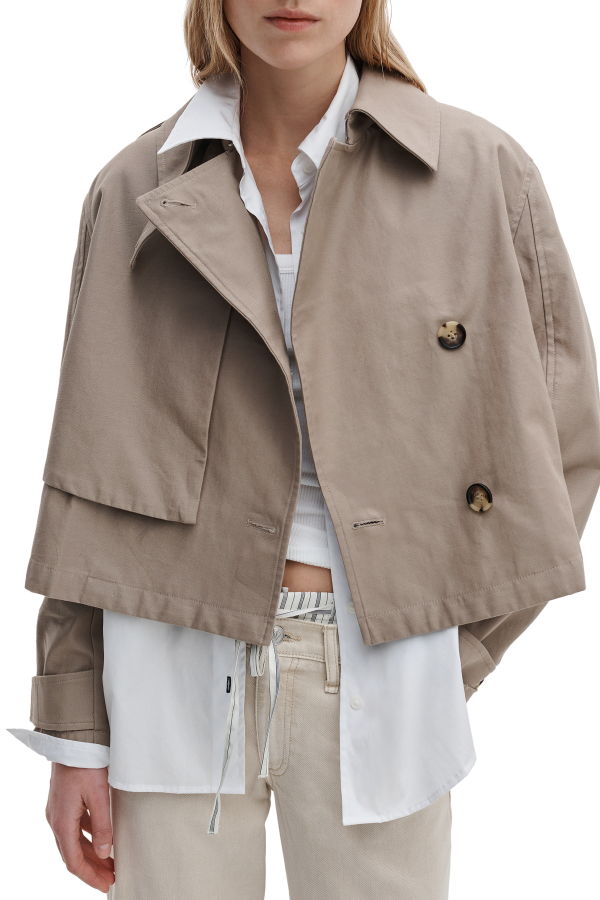 Rag & Bone Jamie Cropped Trench Coat