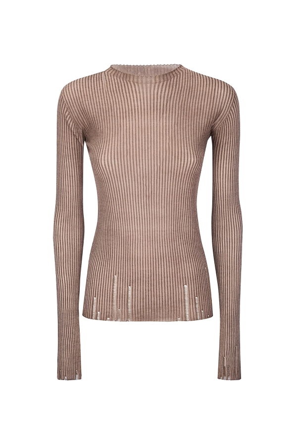 Uma Wang Long Sleeve Knit Top