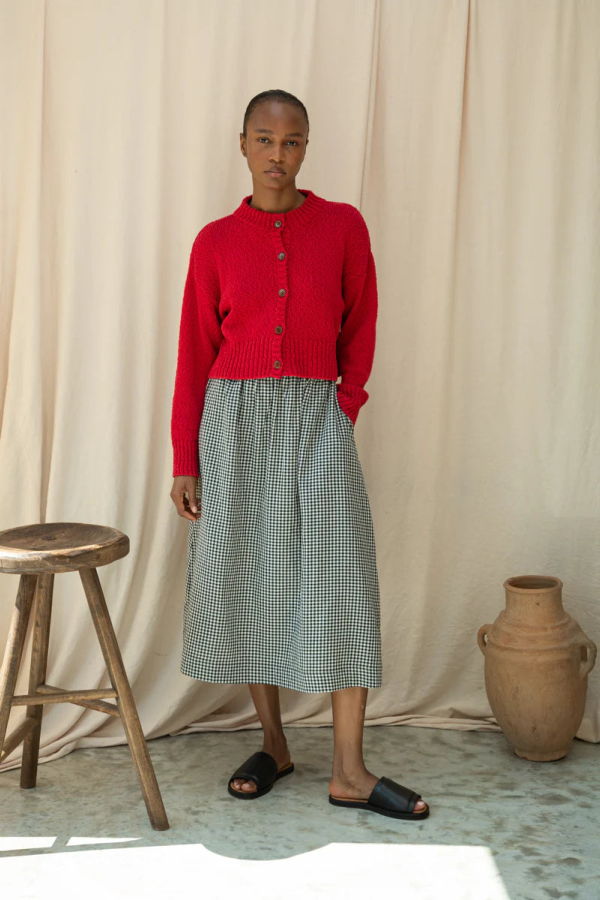 Beaumont Organic Sugi Cotton Linen Knit Cardigan