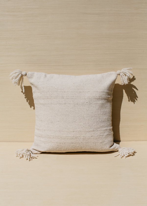 Territory Puro Wool Pillow - Cream Territory Puro Wool Pillow - Cream