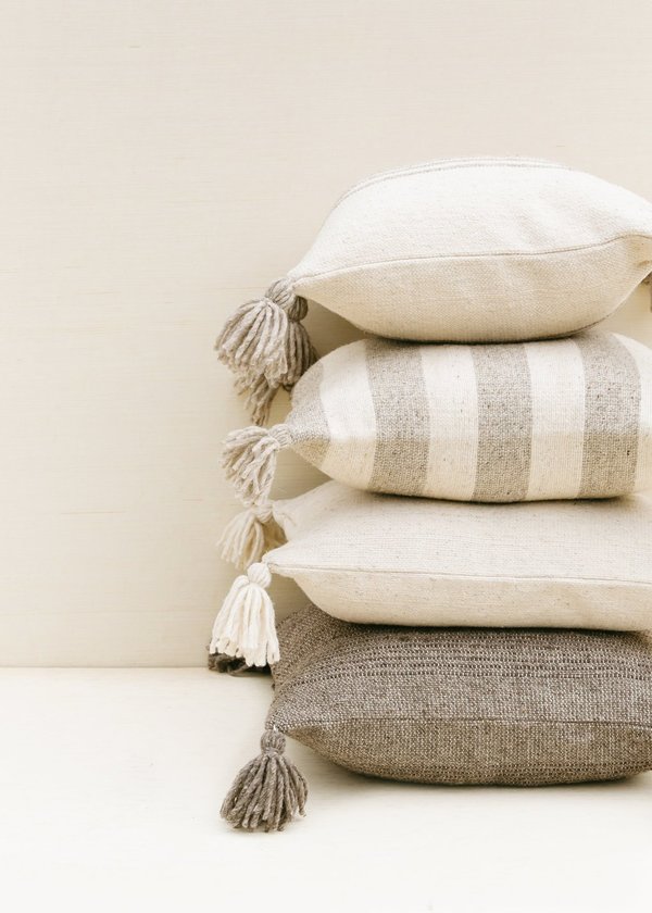 Territory Puro Wool Pillow - Cream Territory Puro Wool Pillow - Cream