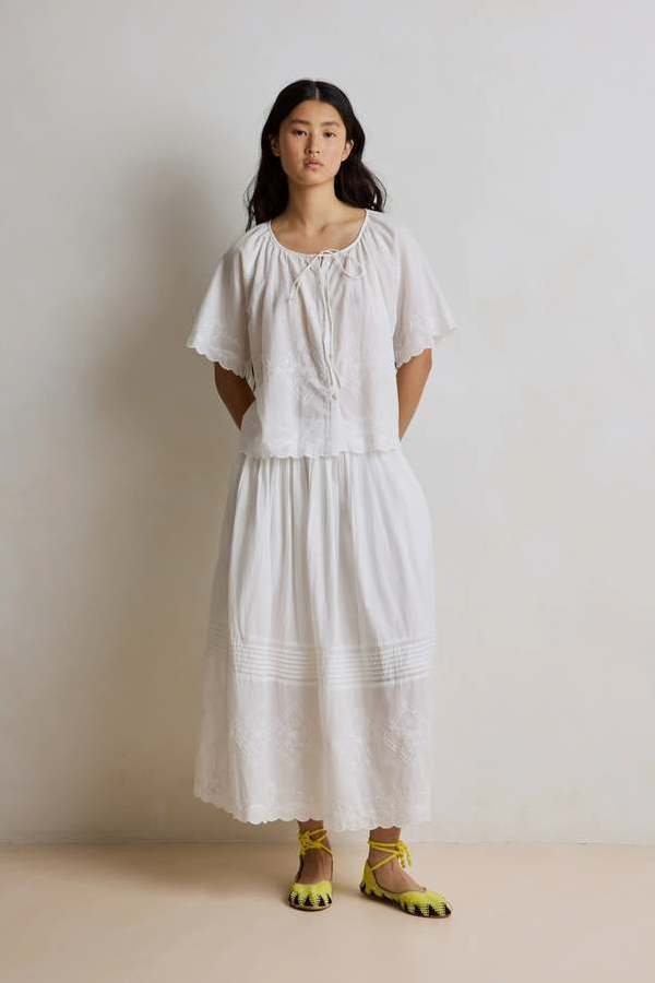 Hod Jade Top - White