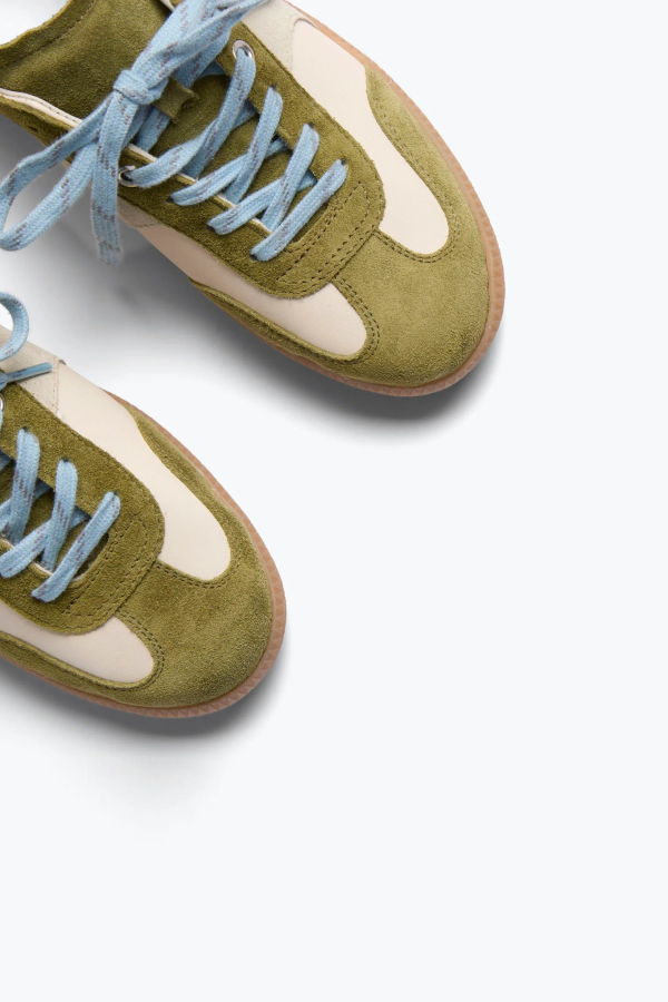 Freda Salvador Jackie Sneaker - Wasabi Suede