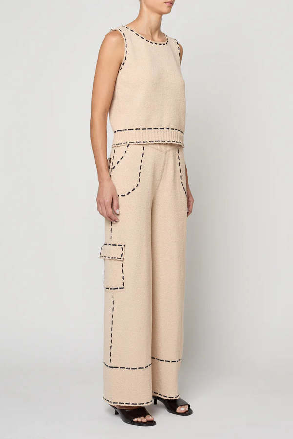 Atelier Delphine Lottie Boucle Cotton Pant
