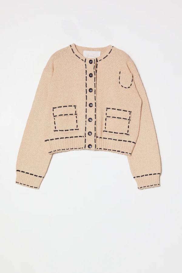 Atelier Delphine Lottie Boucle Cotton Sweater