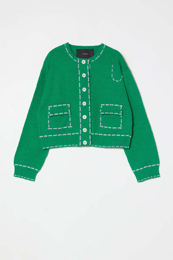 Atelier Delphine Lottie Boucle Cotton Sweater