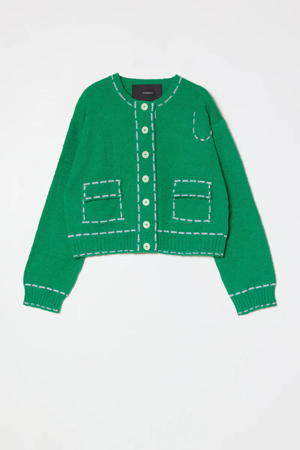 Atelier Delphine Lottie Boucle Cotton Sweater