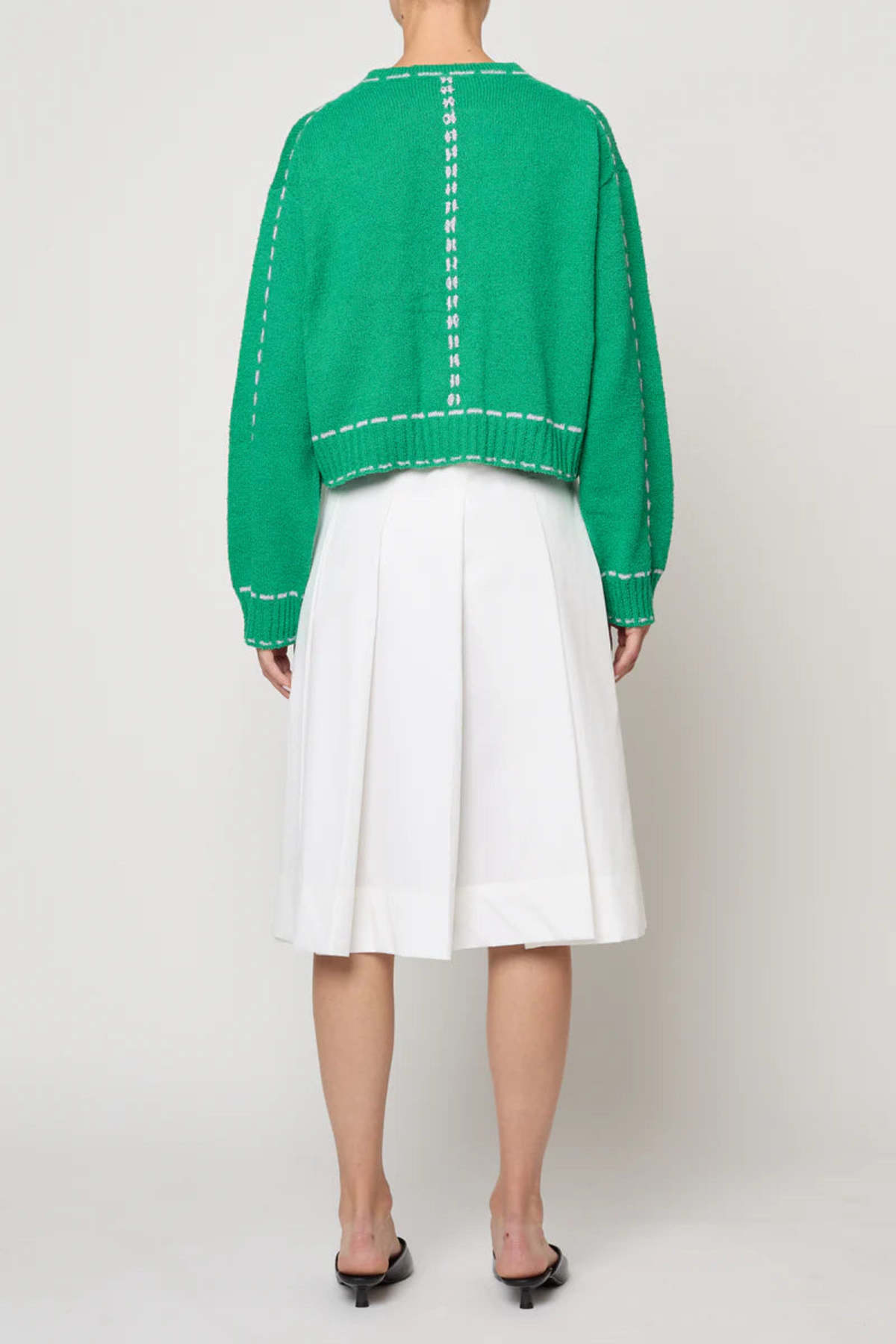 Atelier Delphine Lottie Boucle Cotton Sweater - Image 3 of 3