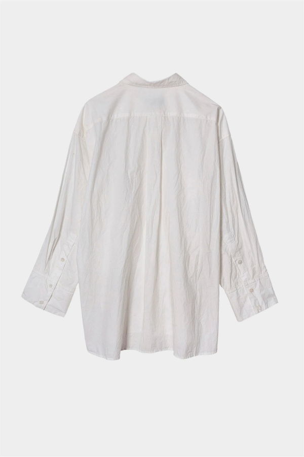 SAYAKA DAVIS NEW YORK Crinkled Oversized Shirt