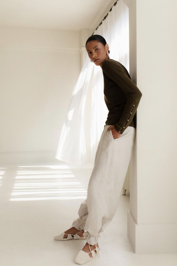 Paper Label Moira Long Sleeve Sweater