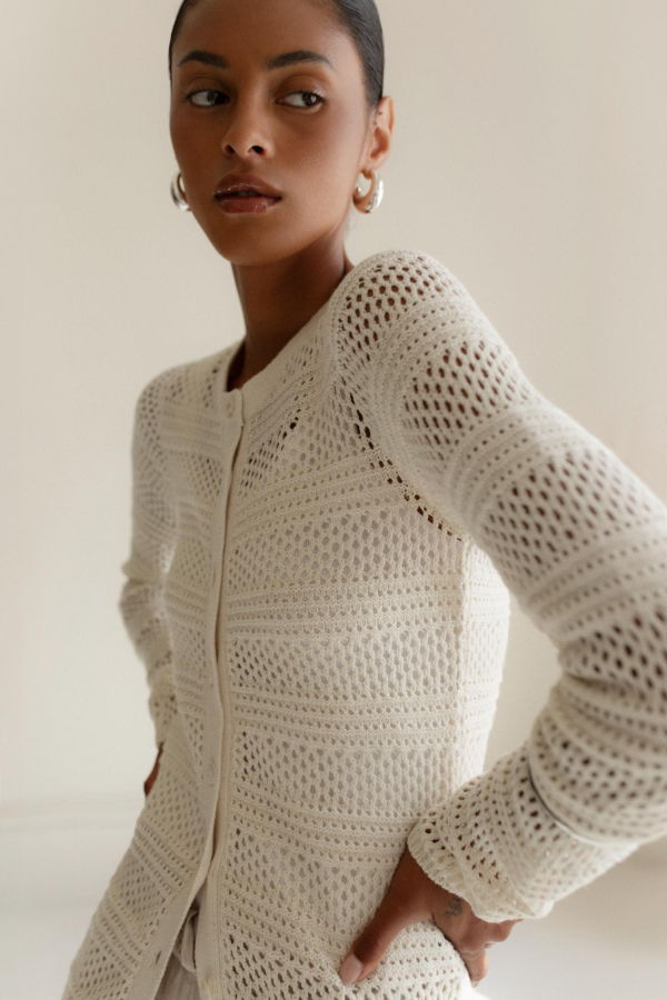 Paper Label Sanne Slim Cardigan