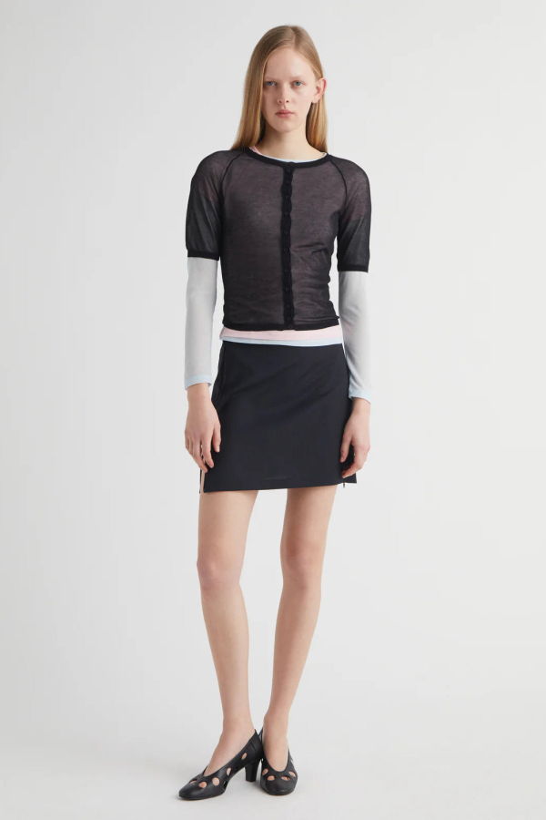 Paloma Wool Lumieti Skirt - Dark Grey