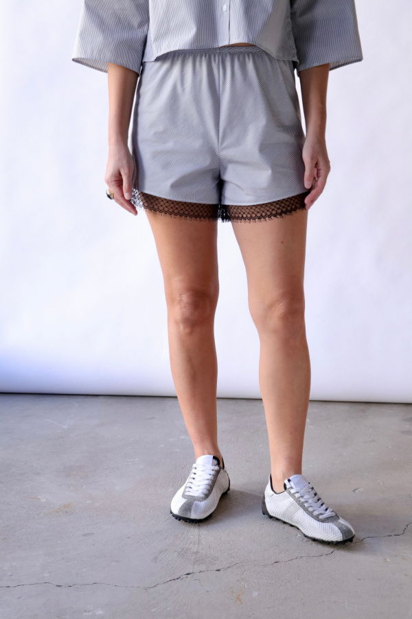 MARIA McMANUS Lace Bias Short